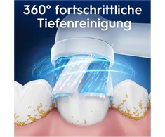 Oral-b Io Ultimate Cleaning elektrinių dantų šepetėlių galvutės, 8 vnt., Ultimate dantų valymo šepetėlio priedas Oral-b dantų šepetėliams, supakuota į pašto dėžutę