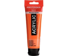 Orange Amsterdam Standard Series akriliniai dažai tūbelėje 120ml Azo Oranžinis 276 (17092762)