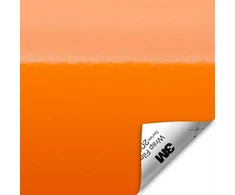 Orange Plėvelė 10x10 G54 Gloss Bright Oranžinis oranžinė | 3m 2080 testeris