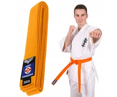 Oranžinė karate kyokushinkai diržas Beltor 300cm