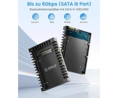 Orico 2.5" į 3.5" tvirtinimo rėmelis Hdd/ssd, 6gbps