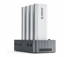 Orico It48n-c dokas su 4 diskų lizdais ir M.2 Nvme klonavimo funkcija