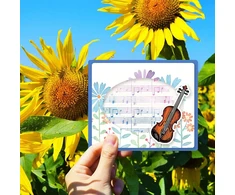 Origach muzikos instrumentų skaidrus antspaudas ir štampai kortelių gamybai, muzikos partitūrų matricos ir antspaudų rinkinys "pasidaryk pats" albumų iškarpoms