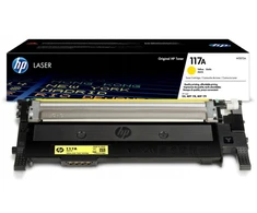 Originalus geltonas (yellow) toneris hp 117a w2072a