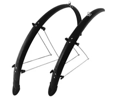 Orion dviračio purvasargiai 26" juodi 58mm pilni purvasargiai su atramomis, viniliniai