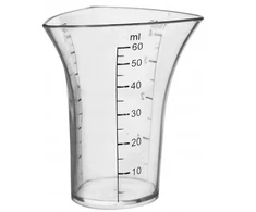 Orion Virtuvinis barmeno matavimo indas, aukštos kokybės, iki 60 ml