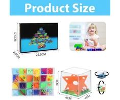 Osdue 24 vnt. kantrybės žaidimų rinkinys, mini dėlionės vaikams, 3d kantrybės žaidimai, advento kalendoriaus įgūdžių žaidimai, suvenyrai, dovanos vakarėliams, dovanėlės