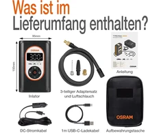 Osram Tyreinflate 4000 belaidis kompresorius su Led
