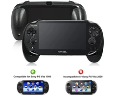 Ostent patvarus joypad plastikinis lankstus laikiklis, suderinamas su Sony Ps Vita 1000, juodos spalvos