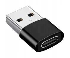Otg adapteris usb-a į usb-c | usb į c tipo adapteris įkrovimui juodas