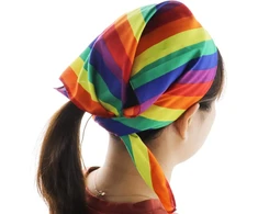 Ototec 15 dalių vaivorykštės spalvų Lgbt pasididžiavimo bandana, galvos juosta, apyrankė, šalikėlių rinkinys, skirtas važinėjimui, jogai, mankštai, gėjų pasididžiavimo aksesuarai