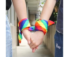 Ototec 15 dalių vaivorykštės spalvų Lgbt pasididžiavimo bandana, galvos juosta, apyrankė, šalikėlių rinkinys, skirtas važinėjimui, jogai, mankštai, gėjų pasididžiavimo aksesuarai