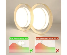 Otren led lubinis šviestuvas svetainei: 57 cm boho stiliaus lubinis šviestuvas led pritemdomas su rotango gaubtu, modernus lubinis apšvietimas su nuotoliniu valdymu ir programėle miegamajam, valgomajam, 48 w