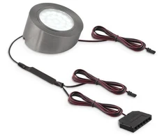 Oval Skos Master 2w Led spintelinis šviestuvas su įmontuotu jungikliu, šaltai balta šviesa