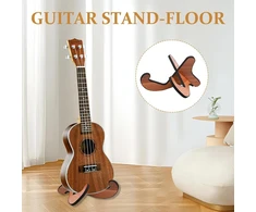 Owlmate gitaros stovas elektrinei gitarai, gitaros stovas, medinis gitaros stovas akustinei gitarai, elektrinei gitarai, bosinei gitarai, gitaros stovas su įbrėžimams atspariu putų danga