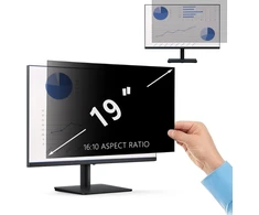 Pacebid 19 colių 16:10 darbalaukio privatumo filtras I Privatumo filtras plačiaekranio darbalaukio kompiuterio monitoriui I Privatumo ekrano filtras, apsauga nuo akinimo, blokuoja 96% Uv spindulių, apsauga nuo įbrėžimų, 19 colių 16:10