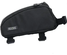 Pack2ride Toprock viršutinio rėmo krepšys - atsparus vandeniui patvarus cordura audinys, skirtas kasdieninei dviračių įrangai laikyti, rėmo krepšys, skirtas plento, žvyro dviračiams, juodas (1l)
