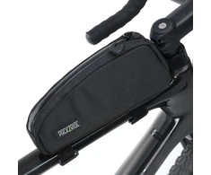Pack2ride Toprock viršutinio rėmo krepšys - atsparus vandeniui patvarus cordura audinys, skirtas kasdieninei dviračių įrangai laikyti, rėmo krepšys, skirtas plento, žvyro dviračiams, juodas (1l)