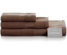 Rankšluostis Paduana 3 dalių rankšluosčių rinkinys, rudas