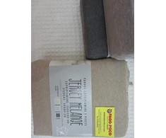 Patalynės komplektas Pago Poco antklodės užvalkalas + pagalvių užvalkalai 100% medvilnės jersey melanžo spalvos: pilka + smėlio + tamsiai pilka viengulė lova - dvigulė lova (smėlio spalvos, viengulė lova)