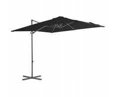Pakabinamas skėtis nuo saulės Uv 250x250 juodas