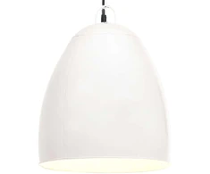 Pakabinamas šviestuvas, baltas, 42cm, 25W, apskritas, E27