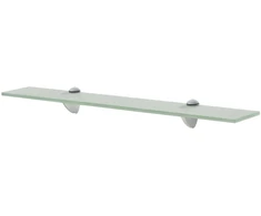 Pakabinamos lentynos, 2vnt., 60x10cm, stiklas, 8mm