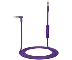 Pakaitinis aux kabelis, stereo audio kabelis, 3,5 mm jack kabelis su įmontuotu mikrofonu ir valdymu, suderinamas su beats solo4/solo 3/solo 2/studio 2 3/pro/detox/executive/mixr/wireless ausinėmis
