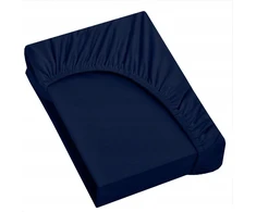 Paklodė su guma luxury satino medvilnė 200x220cm įvairių spalvų