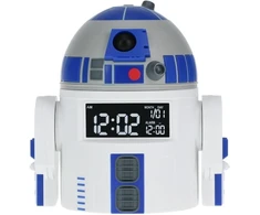 Paladone R2d2 žadintuvas – oficialiai licencijuota „žvaigždžių karų“ atributika su R2d2 garsais, puiki dekoracija „žvaigždžių karų“ gerbėjams su žadintuvo laikmačiu, maitinamas per usb