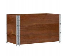 Paletinė antstatas ruda 100x50x60,5 cm