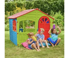 Palplay Puikus sodo namelis vaikams atidaromi langai kvadratiniai žaislai xxl lenkiškas