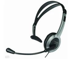 Panasonic Kx-tca430 ausinės su mikrofonu, skirtos skambučių centrui