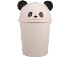 Panda dizaino šiukšliadėžė vaikams ir namams