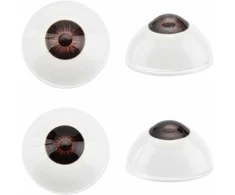 Pandahall Akriliniai Žmogaus Akių Kamuoliukai, 32mm, Helovino Rekvizitai