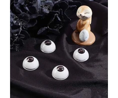Pandahall Akriliniai Žmogaus Akių Kamuoliukai, 32mm, Helovino Rekvizitai