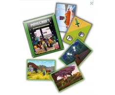 Panini minecraft celebration lipdukų albumo rinkinys 5 lipdukai 3 limited