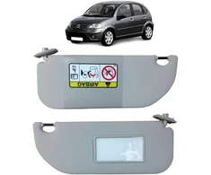 Pantina Aletta saulės skydelis, suderinamas su C2 C3 nuo 2002 iki 2009 (dešinė pusė)