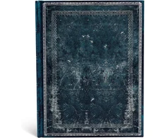 Paperblanks Old Leather Ruled Ultra Notebook - Midnight Steel (old Leather Classics)