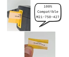 Papildymo paketas, suderinamas su M21-750-427, skirtas Bmp21 Plus ir Bmp21 Lab, netinka M210 ir M211 lipniai vinilo juostai, spausdinamas ant balto stiklo pluošto tinklo kabelio: 3 vnt.