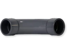 Ventiliatorius Paradies Pool Pvc alkūnė 90° skersmuo 50 mm su klijavimo movomis, Pvc-u movos vamzdžio jungtis vamzdžio žarnos klijavimo jungtis klijavimui, kokybė iš europo, kiekis: 2 vienetai