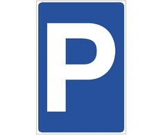 Parkavimo ženklas su pvc kieto putplasčio plokšte 200 x 300 mm 3 mm storio