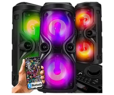 Kompiuterio kolonėlės Partytech Big Keg Bt: Belaidis Bluetooth garsiakalbis su Fm radiju