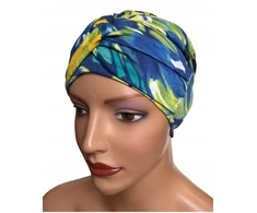 Paruošta kepurė Sara 387 turbanas iš viskozės, tinkamas ir po chemoterapijos