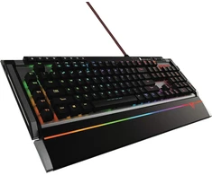 Patriot Memory Viper V770 mechaninė žaidimų klaviatūra rgb apšvietimu, multimedijos klavišais su kailh red jungikliais - qwerty klaviatūra prancūzišku išdėstymu