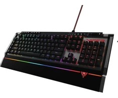 Patriot Memory Viper V770 mechaninė žaidimų klaviatūra rgb apšvietimu, multimedijos klavišais su kailh red jungikliais - qwerty klaviatūra prancūzišku išdėstymu