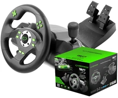 Patvarus firminis vairas su pedalais Pc Ps3 Drift
