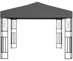 Pavėsinė, antracito spalvos, 3x3m audinys