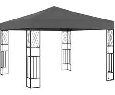Pavėsinė, antracito spalvos, 3x3m audinys