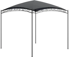 Pavėsinė, antracito spalvos, 3x3x2,65m, 180 g/m²